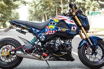 Ngắm Honda MSX lên “đồ chơi khủng” của biker Sài Thành